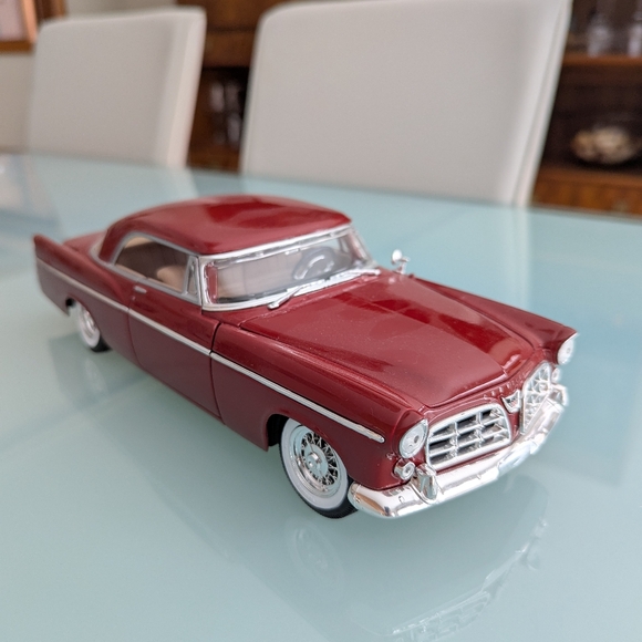 1956 Chrysler 300B 1:18 Vintage Die Cast Model Car - Collectible Gift for Dad - Picture 3 of 14